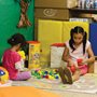 Photograph of Save the Children's "Child Friendly Space" in McAllen, Texas