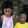 portrait of a boy and girl in Brooklyn