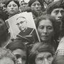 mourners at Oscar Romeros funeral