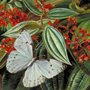 Detail from a painting by Marianne North, Trees Laden with Parasites and Epiphytes in a Brazilian Garden.