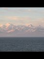 Fairweather Mountains covered in snow