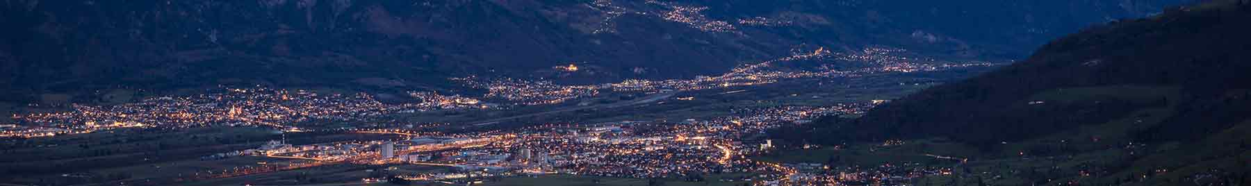 View of the Principality of Liechtenstein