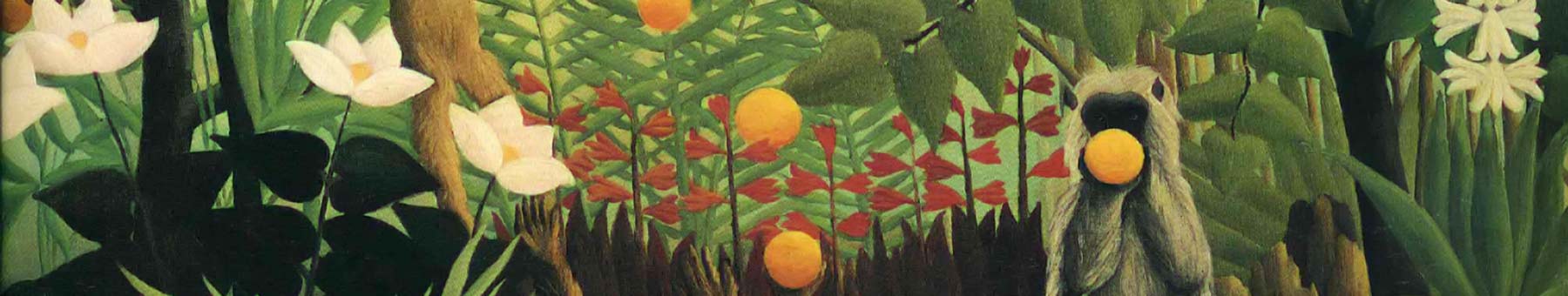 painting of jungle life