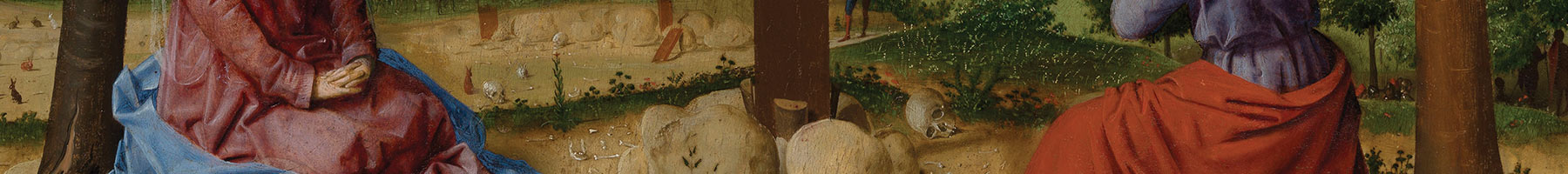 women grieving at the Crucifixion