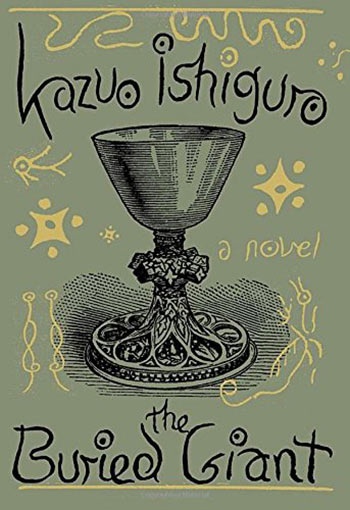 olive green book cover with drawing of goblet