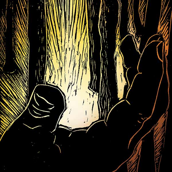 illustration of a hand