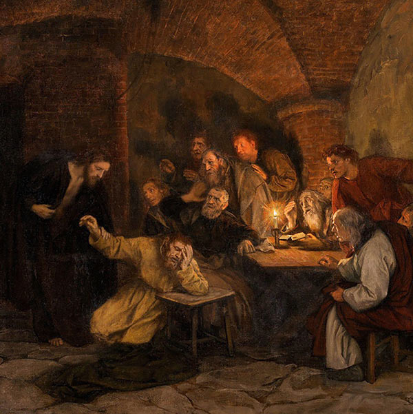 Jesus appears to his disciples after the Resurrection