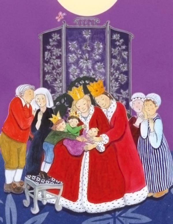 illustration of child prince