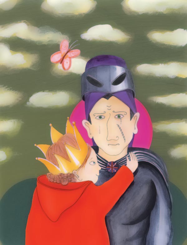 illustration of child prince