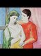 Picasso painting of husband and wife