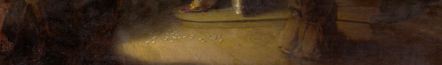 Detail from Repentant Judas Returning the Pieces of Silver, 1629