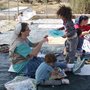 photo of refugee children