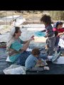 photo of refugee children