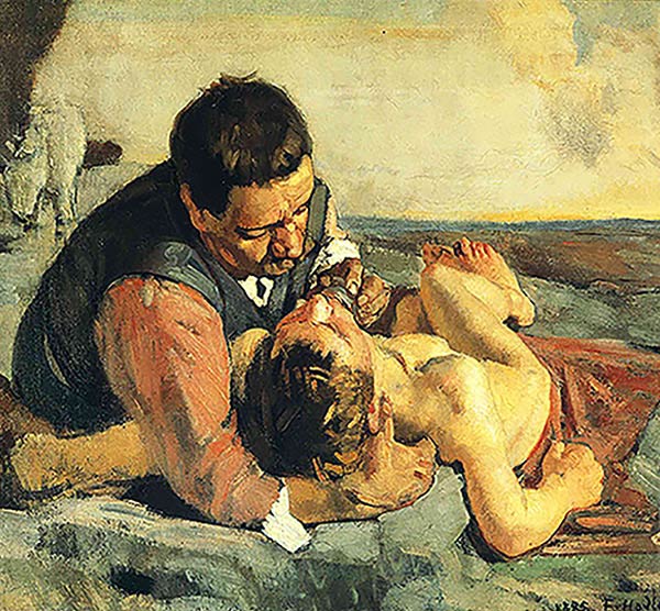 Ferdinand Hodler, The Good Samaritan