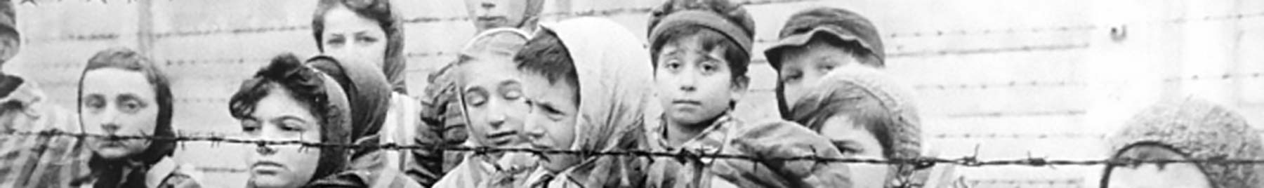 child survivors of Auschwitz in January 1945