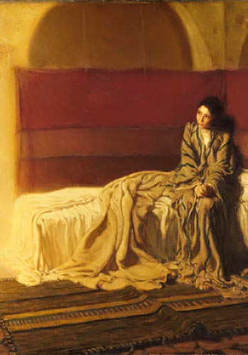 painting of  The Annunciation