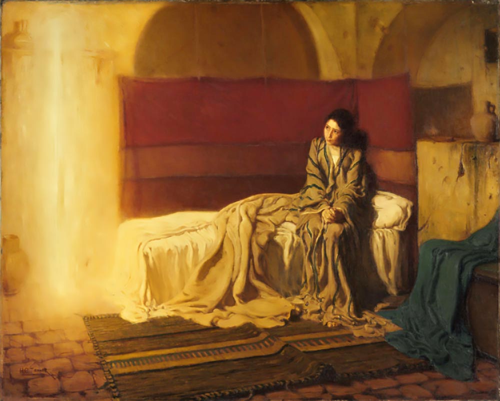 painting of  The Annunciation