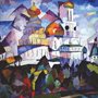 cubist painting of jerusalem