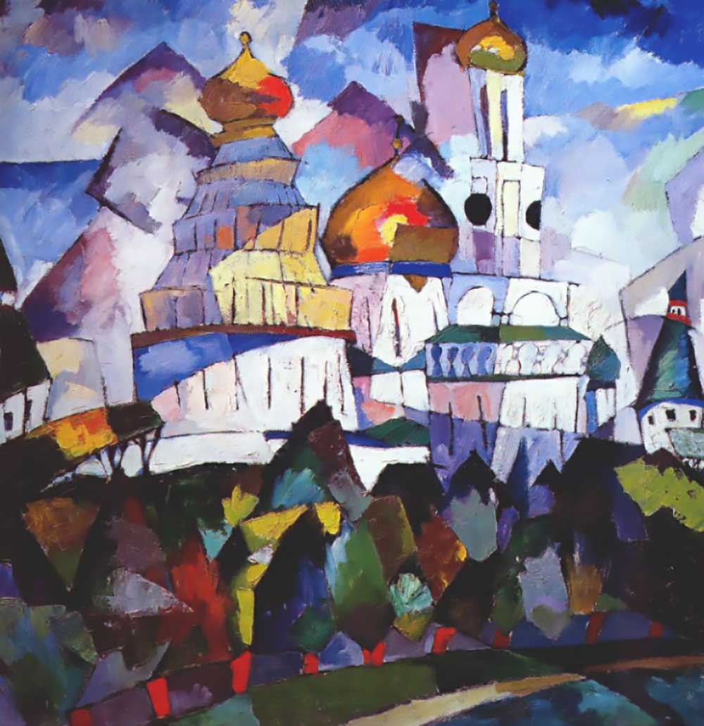 impressionistic painting of jerusalem