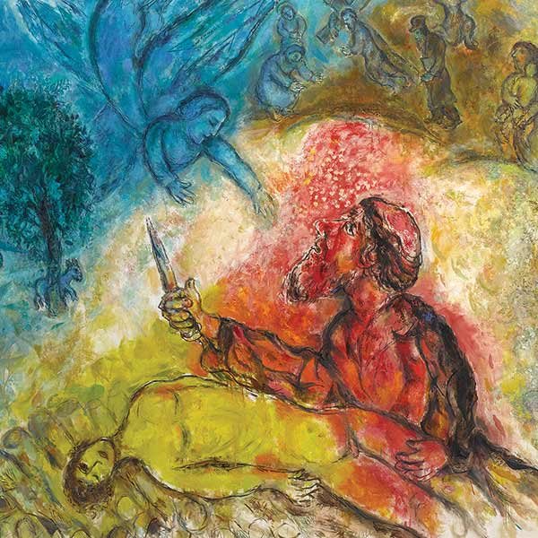 Marc Chagall, The Sacrifice of Isaac