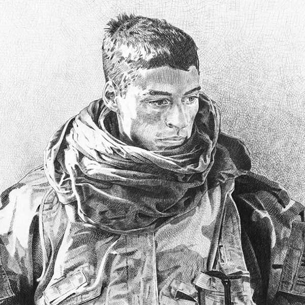Lance Corporal Nicholas G. Ciccone by Michael D. Fay