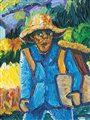 a painting of Vincent van Gogh