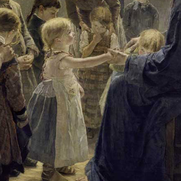 Lasset die Kindlein zu mir kommen, Fritz von Uhde, 1884