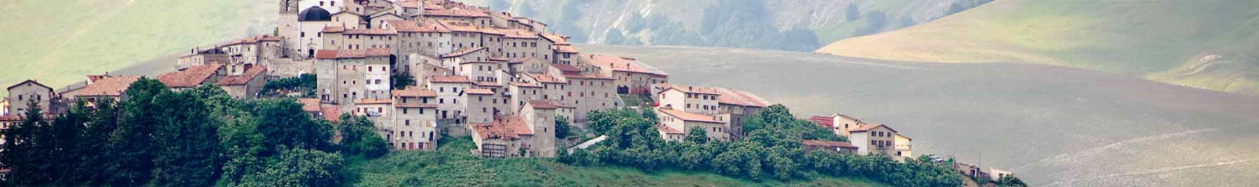 Norcia, Italy, the birthplace of Saint Benedict, whose monastic communities kept Christian culture alive during the Dark Ages