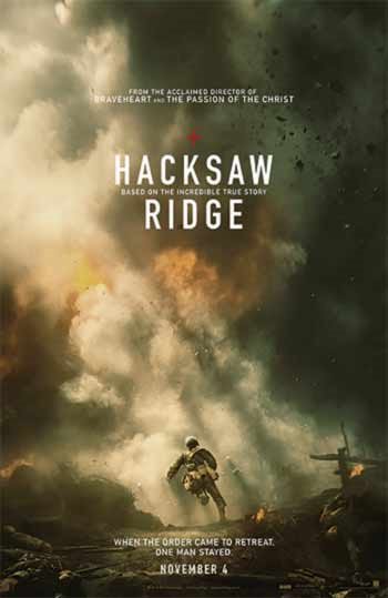 movie poster of Hacksaw Ridge