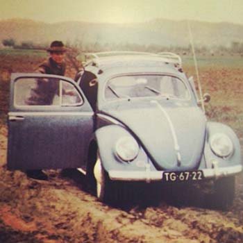 Brother Andrew and his Volkswagen Beetle