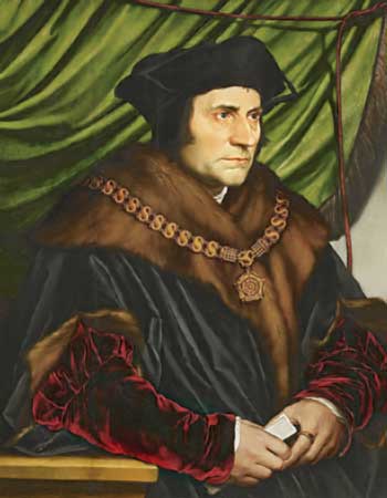 portrait of a man from the 1500s