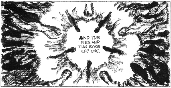 Julian Peters' artistic rendition of TS Elliot's poem Little Gidding