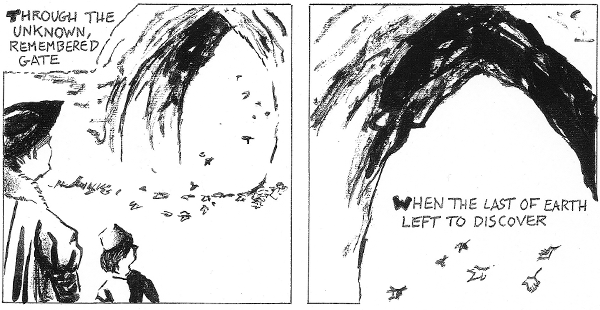 Julian Peters' artistic rendition of TS Elliot's poem Little Gidding