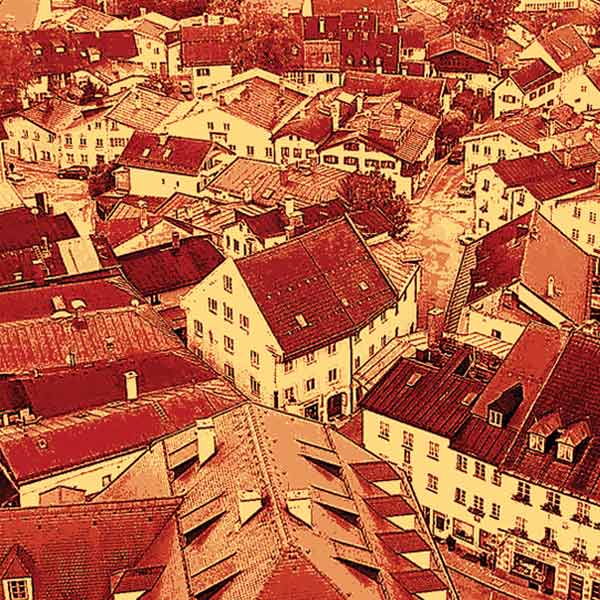 Picture of a German village