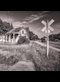 a house by a railroad track