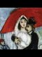 painting of a man hugging a woman