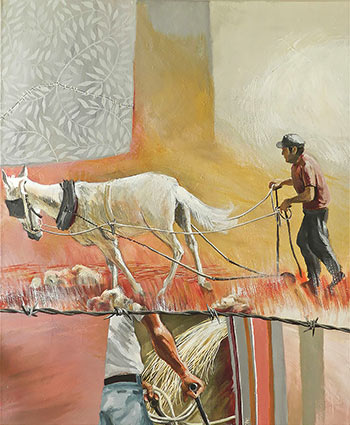 Zoe Cromwell, Untitled, acrylic on canvas, 2013