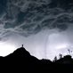 a stormy sky