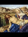 Detail from Giovanni Bellini, Pietà Martinengo