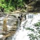a waterfall
