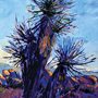 Detail from Erin Hanson, Cactus Rainbow