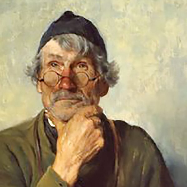 Hugo Kauffmann, Elderly Reader