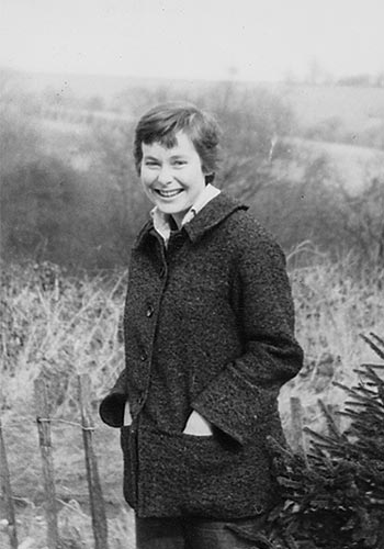 Ellen as a young woman