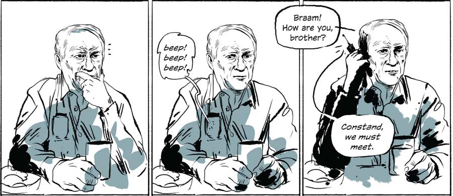 Beep, beep, beep. Braam! How are you, brother? Constand, we must meet.