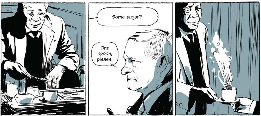 Some sugar? One spoon, please.