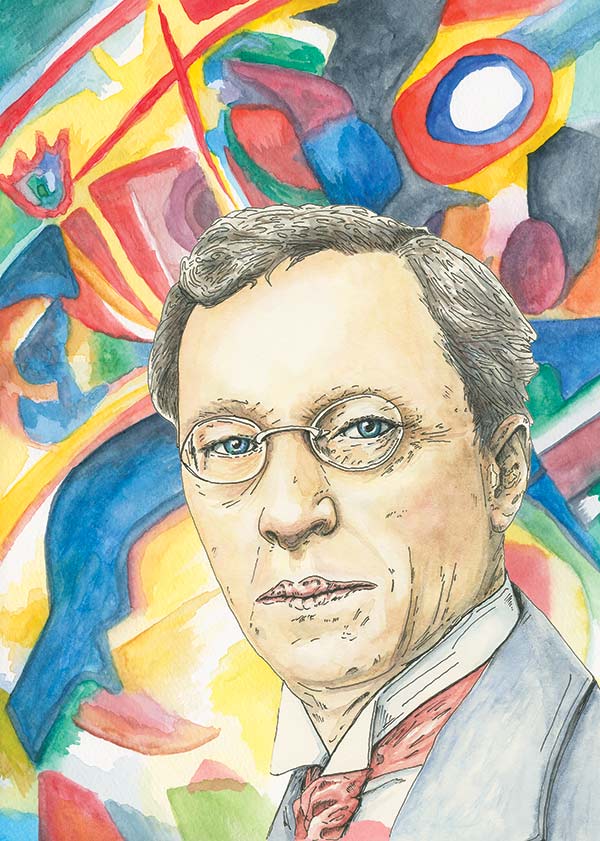 an illustration of Wassily Kandinsky