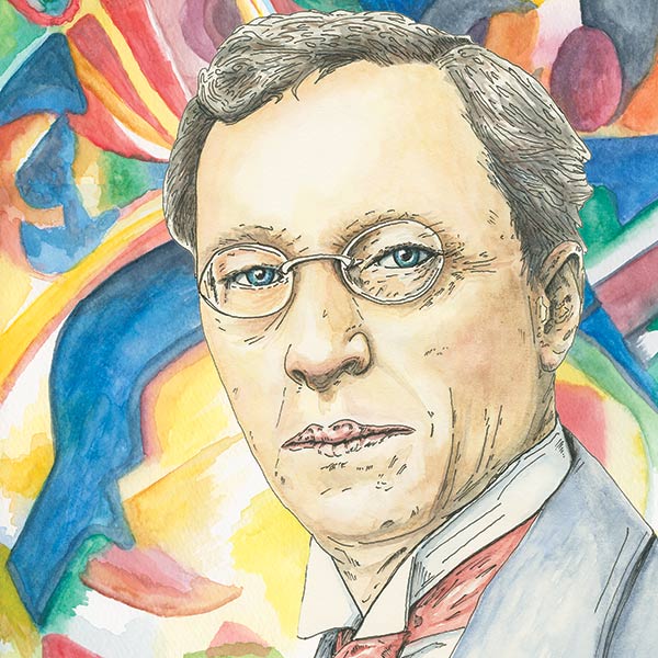 an illustration of Wassily Kandinsky