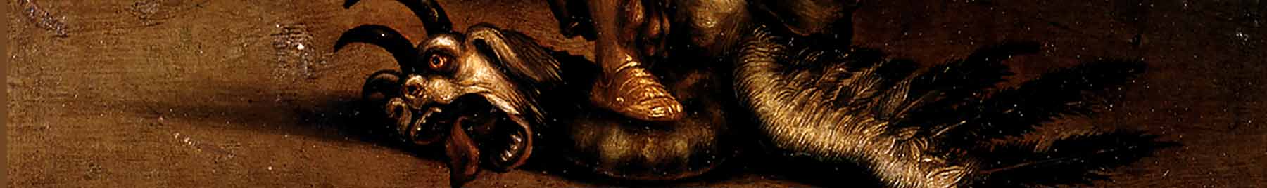 Raphael, Saint Michael (detail)