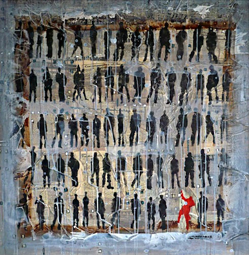 Alex Nwokolo, The Special One, mixed media, 2011