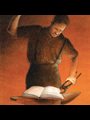 illustration of a blacksmith